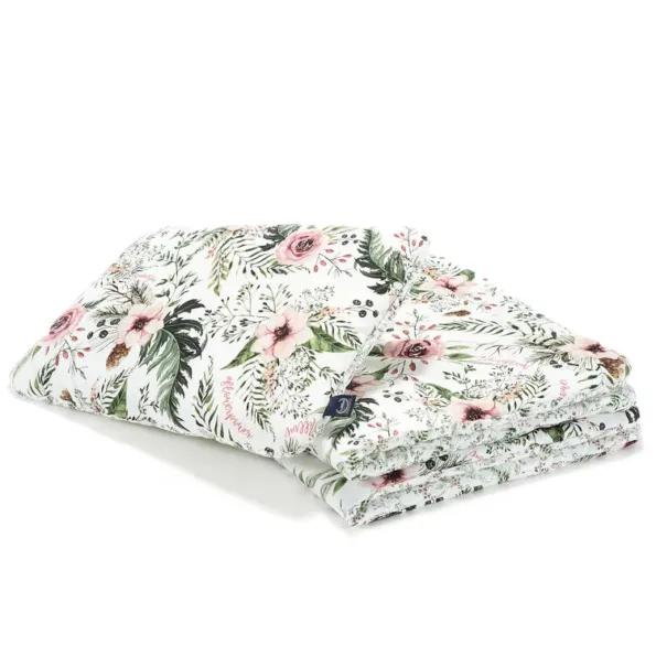 Bedding with filling toddler “L” – “Wild Blossom & Forest Blossom”