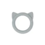 Mushie teether cat - Iron