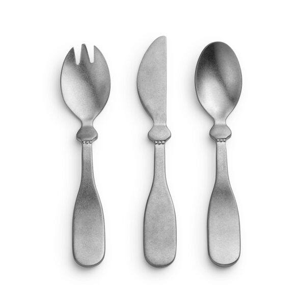 Children’s Cutlery Set Antique Silver- Elodie Details
