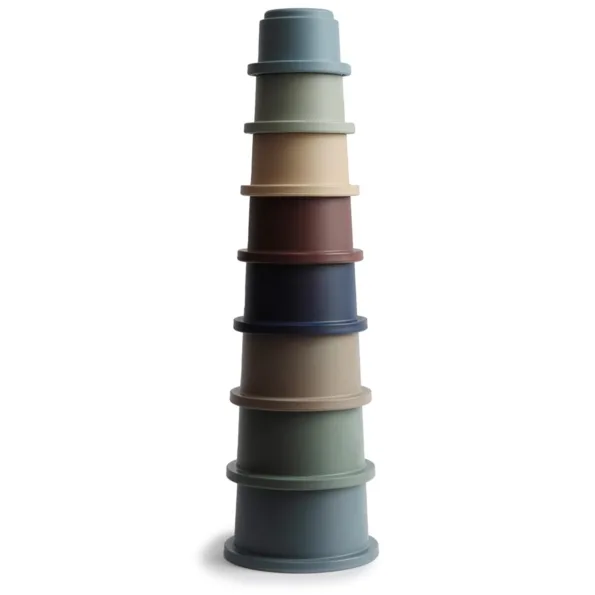 Mushie stacking cups – forest