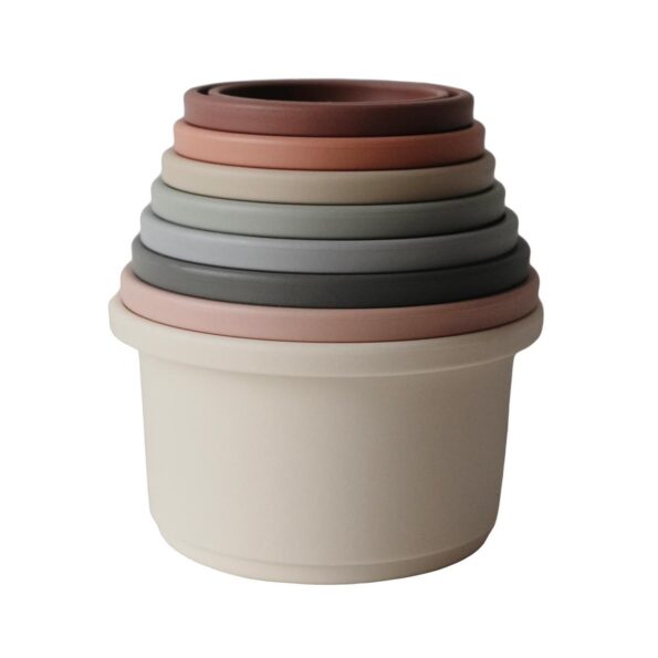 Mushie stacking cups – original