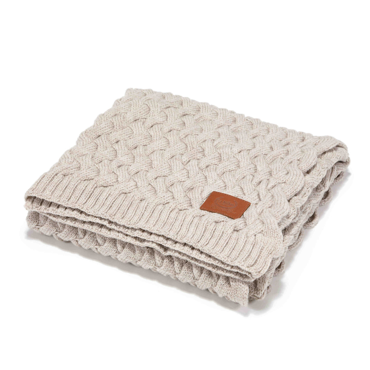 La Millou 100% merino wool blanket – cream
