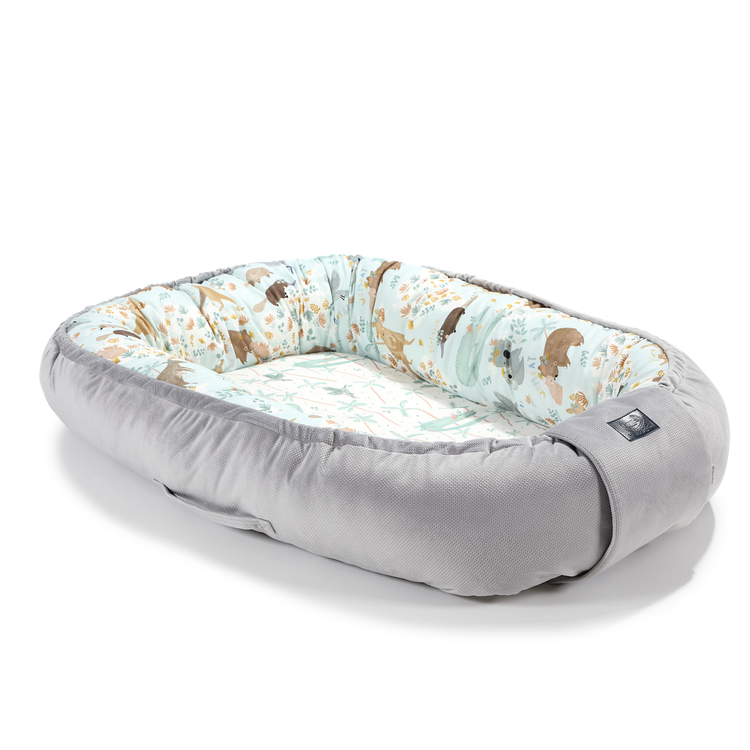 La Millou baby nest - Dundee and friends grey