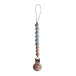 Mushie pacifier clip Cleo – Cloud