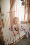 Mushie crib sheets