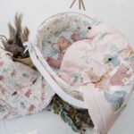 La Millou baby blanket and pillow Boho Coco