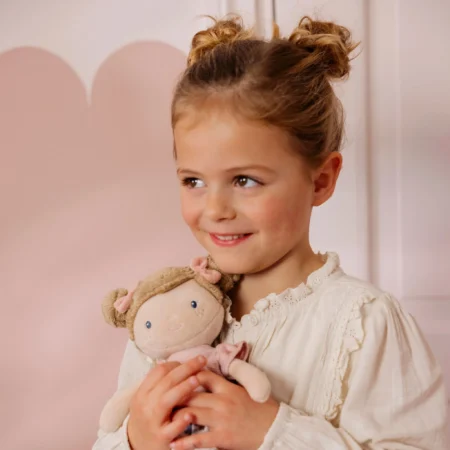 Rõõmus beebi- ja lastepood Little Dutch kaisunukk Rosa 35 cm
