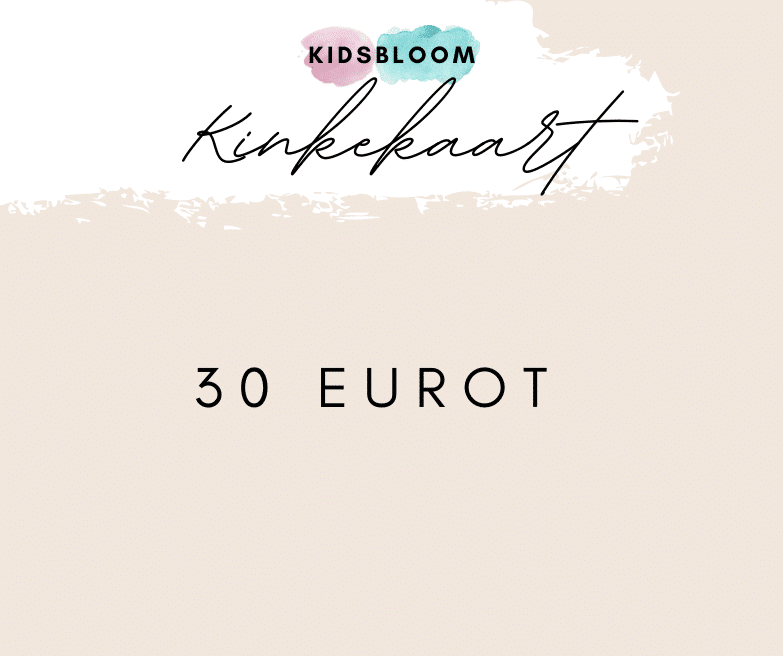 Kidsbloom.ee e-kinkekaart 30 eurot