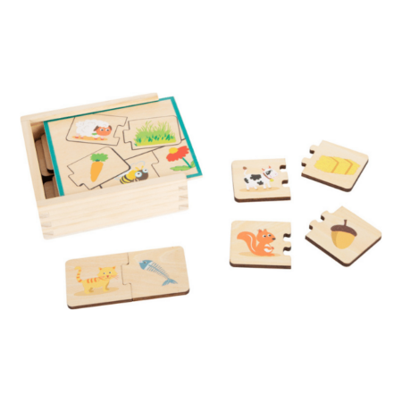 Feeding animals wooden puzzle - Small Foot