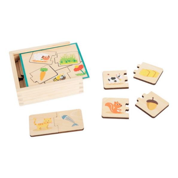 Feeding animals wooden puzzle – Small Foot