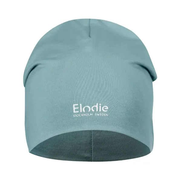 Elodie Details logo beanie "Aqua Turquoise" for toddlers. Kidsbloom.ee