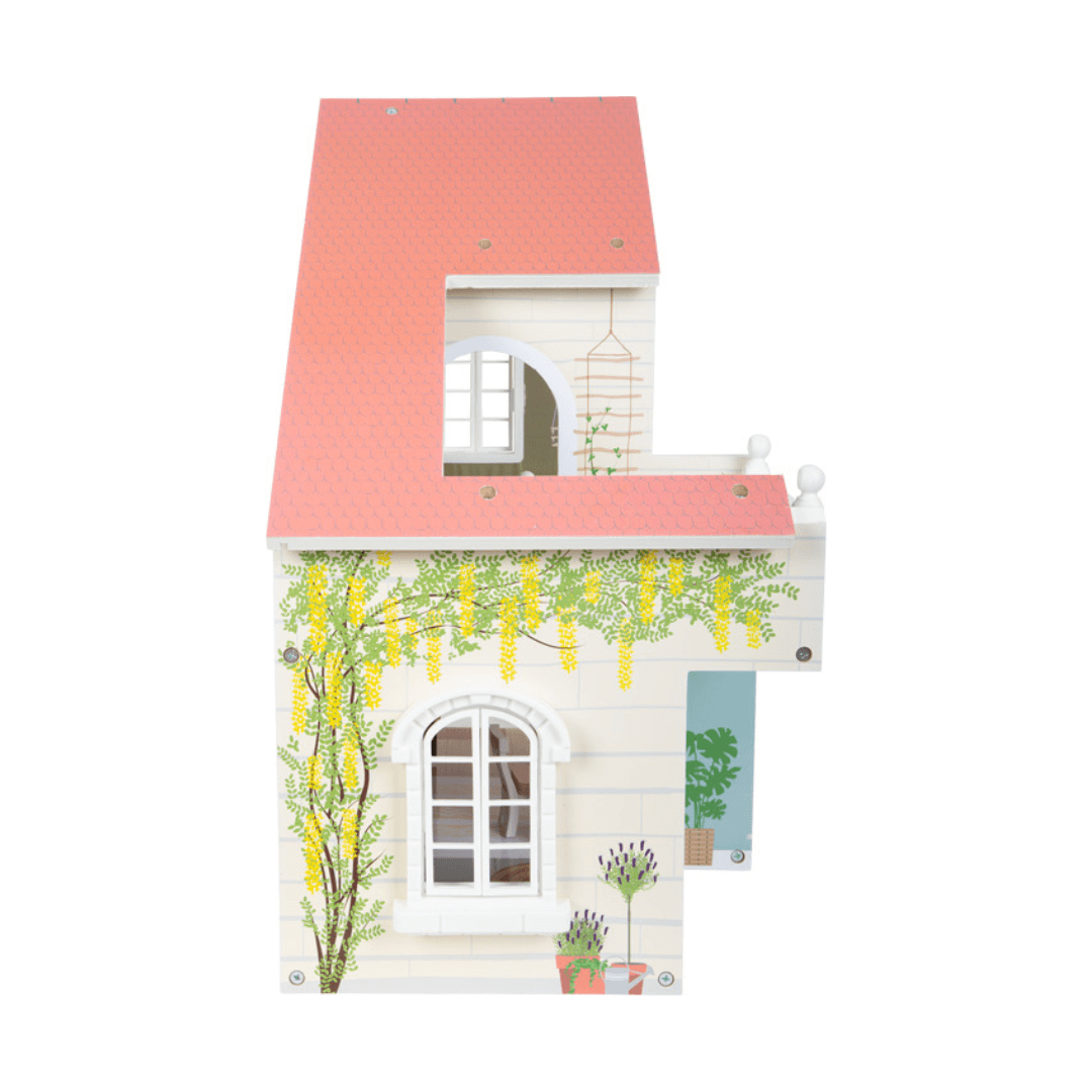 Small Foot Dollhouse With Roof Terrace