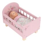 Little Dutch puidust nukuvoodi koos voodipesuga