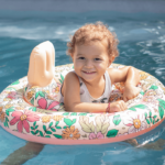Swim Essentials beebi ujumisrõngas “Flowers” 0-1 a