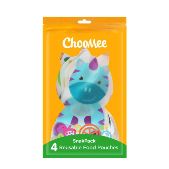 ChooMee Reusabale Food Pouches Fresh Squad 4pc
