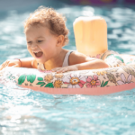 Swim Essentials beebi ujumisrõngas “Flowers” 0-1 a