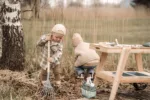 Small Foot laste aiatööriistade komplekt kotikesega