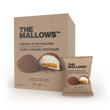 The Mallows karamellitäidisega vahukommid karamellišokolaadis 5tk