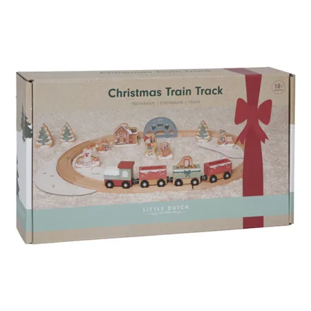 Little Dutch Wooden Train Track Christmas