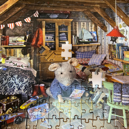 The Mouse Mansion Puzzle Sam's bedroom (200 pieces)