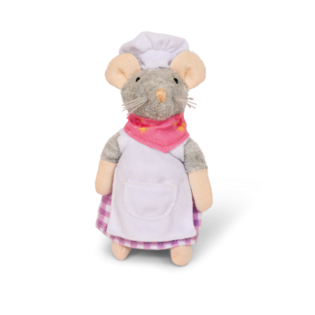 The Mouse Mansion Cuddly Mouse Baker (12 cm)