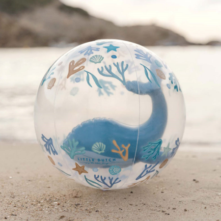 Little Dutch Beach Ball 35 cm Ocean Dreams Blue