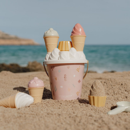 Little Dutch Ice Cream Beach Set - Ocean Dreams Pink