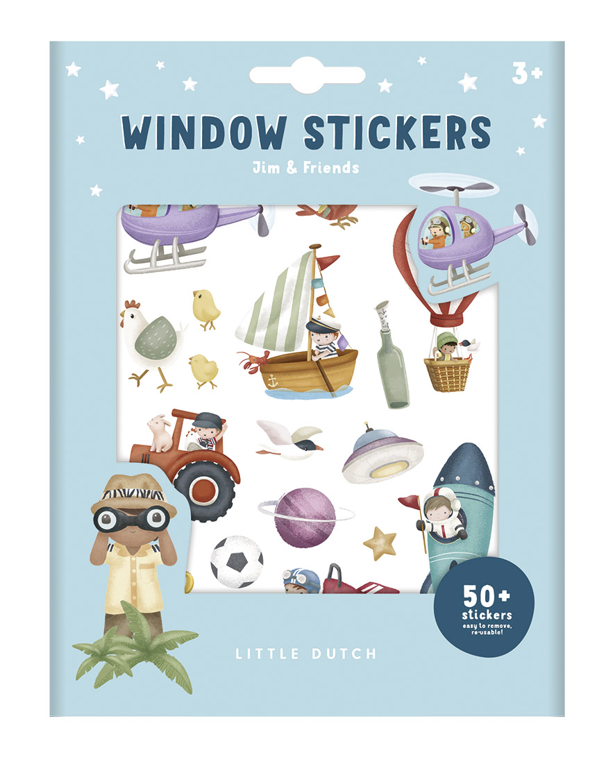 Little Dutch aknakleepsud Jim & Friends