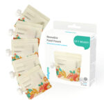 BabyOno korduvkasutatav püreekott 150ml 5tk