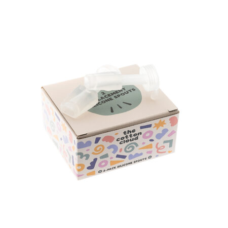 The Cotton Cloud joogipudeli silikoonist asendusotsikud – 2 tk