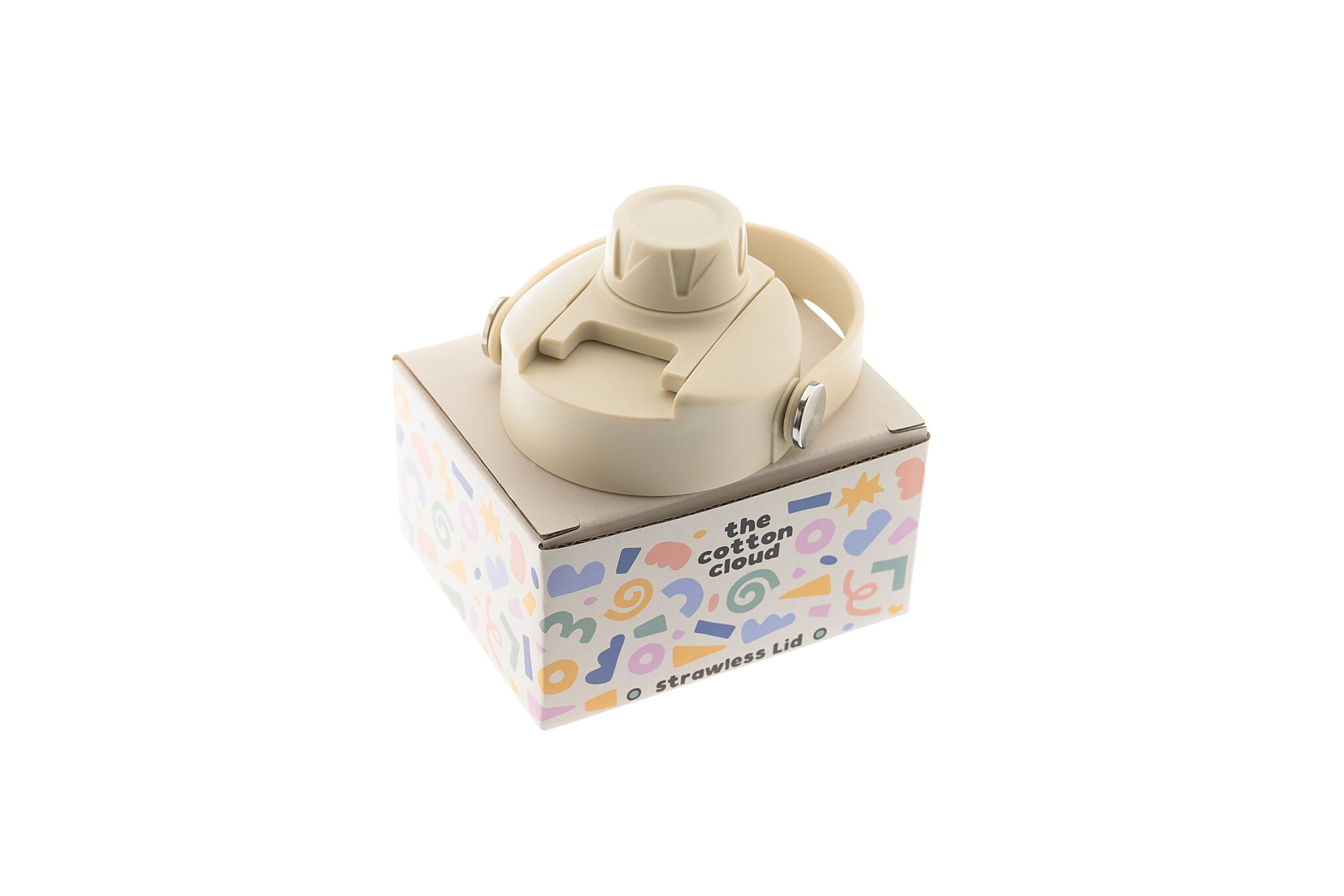 The Cotton Cloud Strawless Lid for Stainless Steel bottles The Cotton Cloud Strawless Lid for Stainless Steel bottles