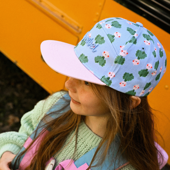 The Cotton Cloud Kids Cap - Veggie Pals