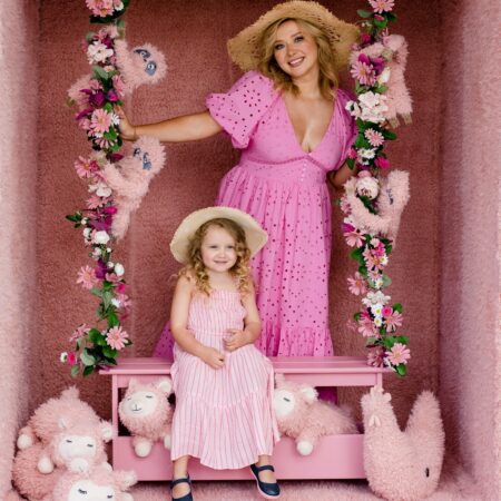 La Millou imetamispadi Wild Hen Powder Pink
