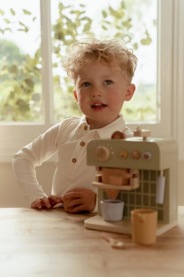 Little Dutch kohvimasina komplekt FSC puidust