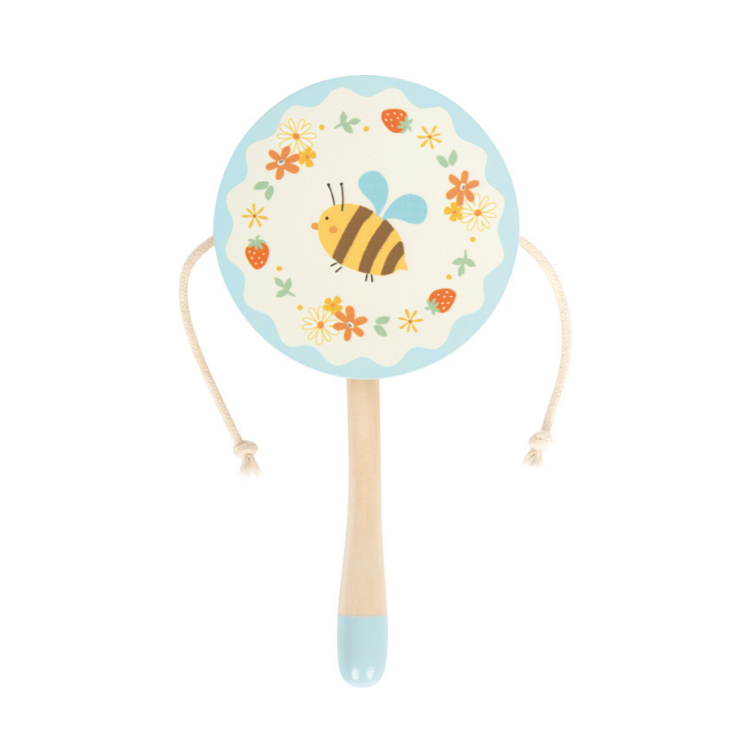 Small Foot Monkey Drum Tiny Friends Small Foot Monkey Drum Tiny Friends