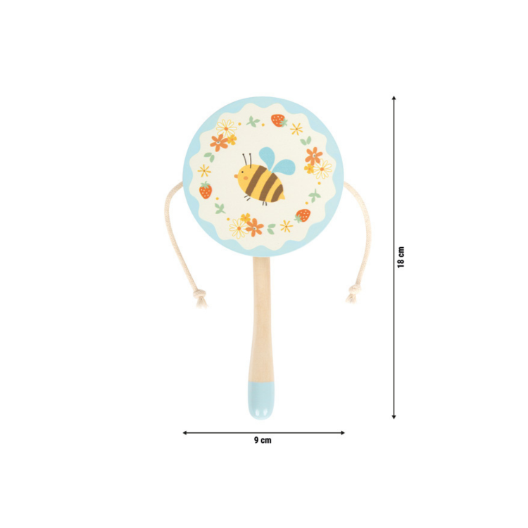 Small Foot Monkey Drum Tiny Friends Small Foot Monkey Drum Tiny Friends