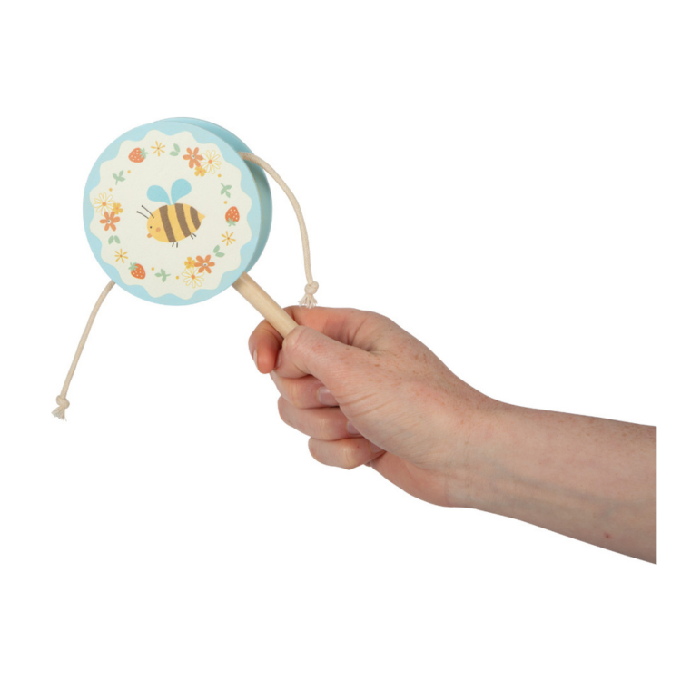 Small Foot Monkey Drum Tiny Friends Small Foot Monkey Drum Tiny Friends