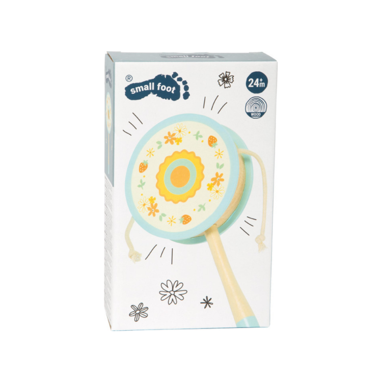 Small Foot Monkey Drum Tiny Friends Small Foot Monkey Drum Tiny Friends