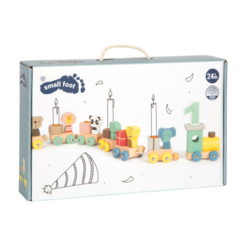 Small Foot Birthday Train with Animals Small Foot Birthday Train with Animals