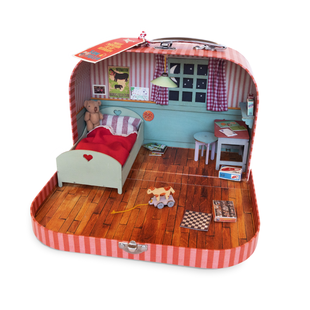 Sam ja Julia mängukohver magamistuba Sam ja Julia mängukohver magamistuba