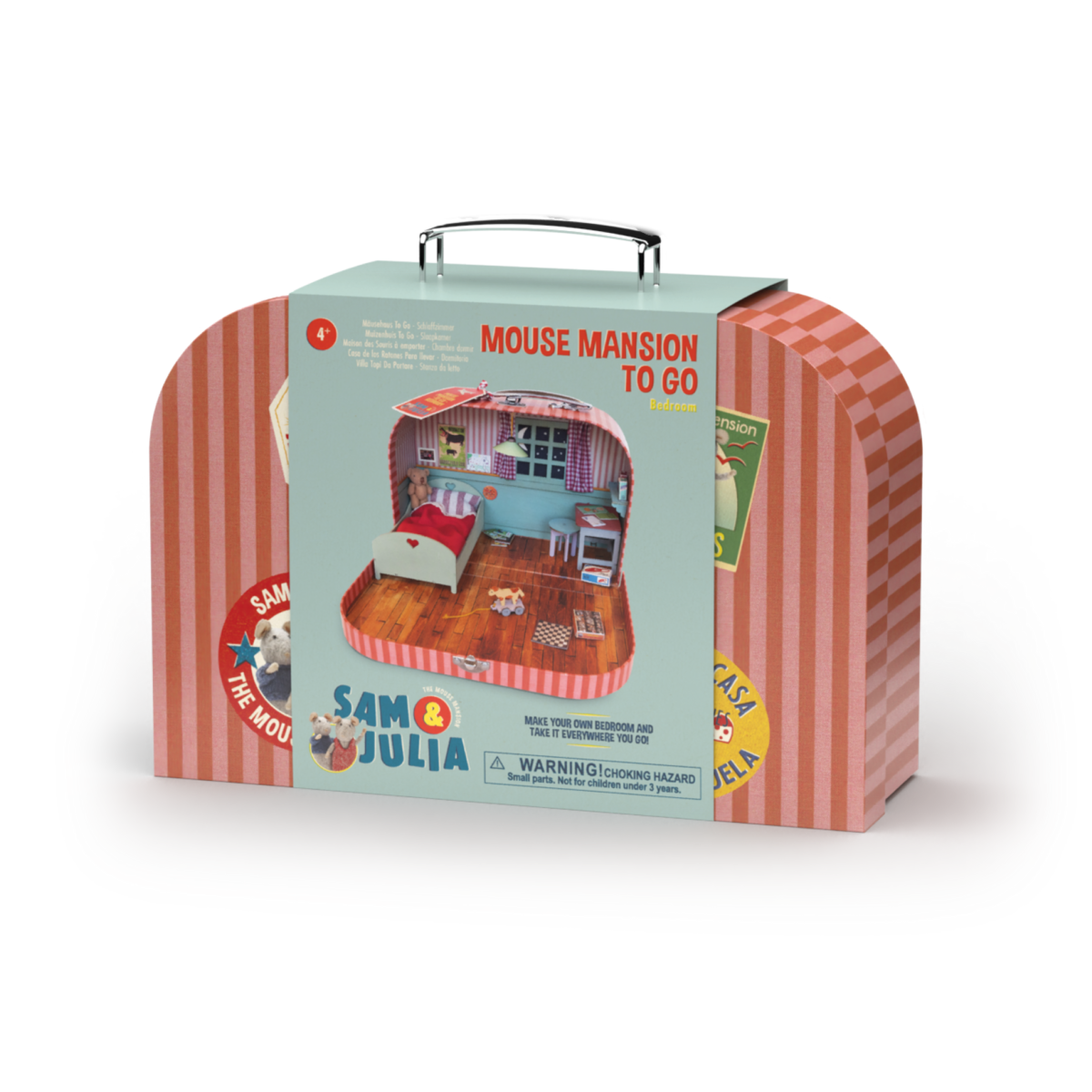 Sam ja Julia mängukohver magamistuba Sam ja Julia mängukohver magamistuba