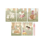 Little Dutch Magic Watercolor Book Rosa Fairy Garden