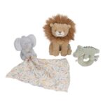 Little-Dutch-kinkekomplekt-pehmete-mänguasjadega-Safari-Friends