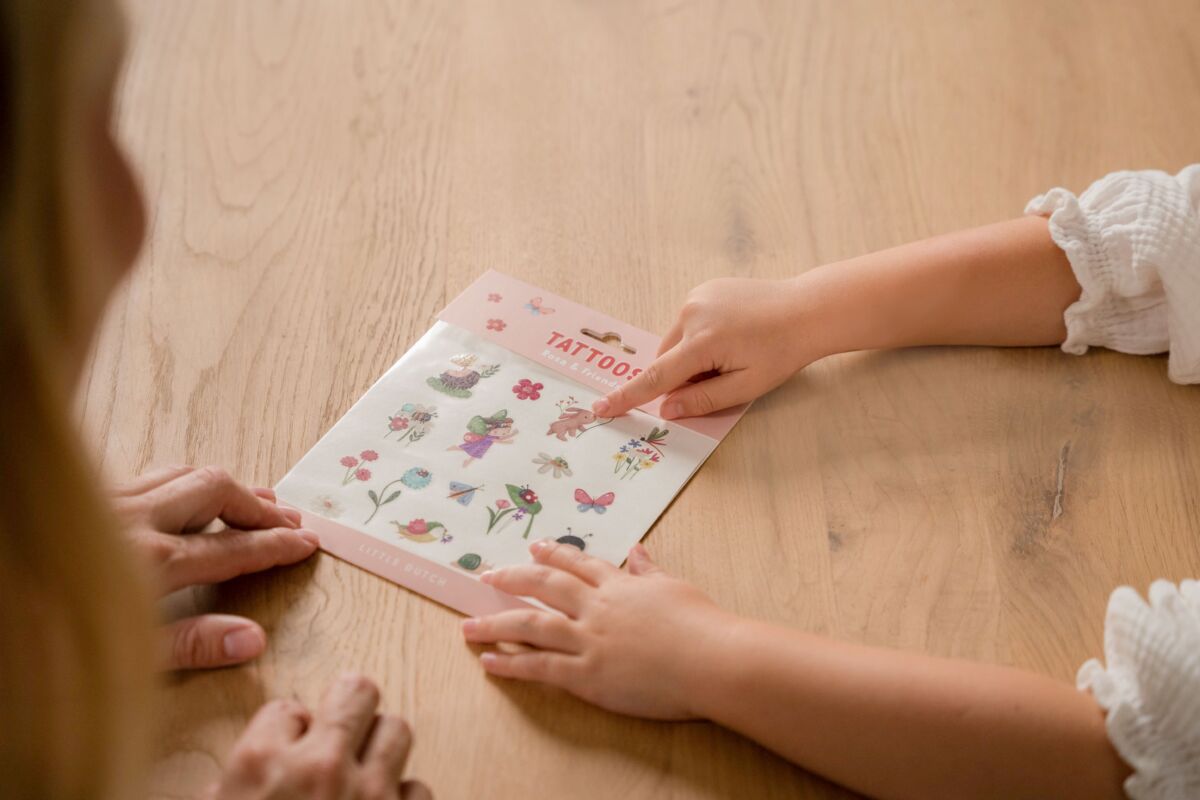 Little Dutch tätoveeringute komplekt Rosa & Friends Little Dutch tätoveeringute komplekt Rosa & Friends