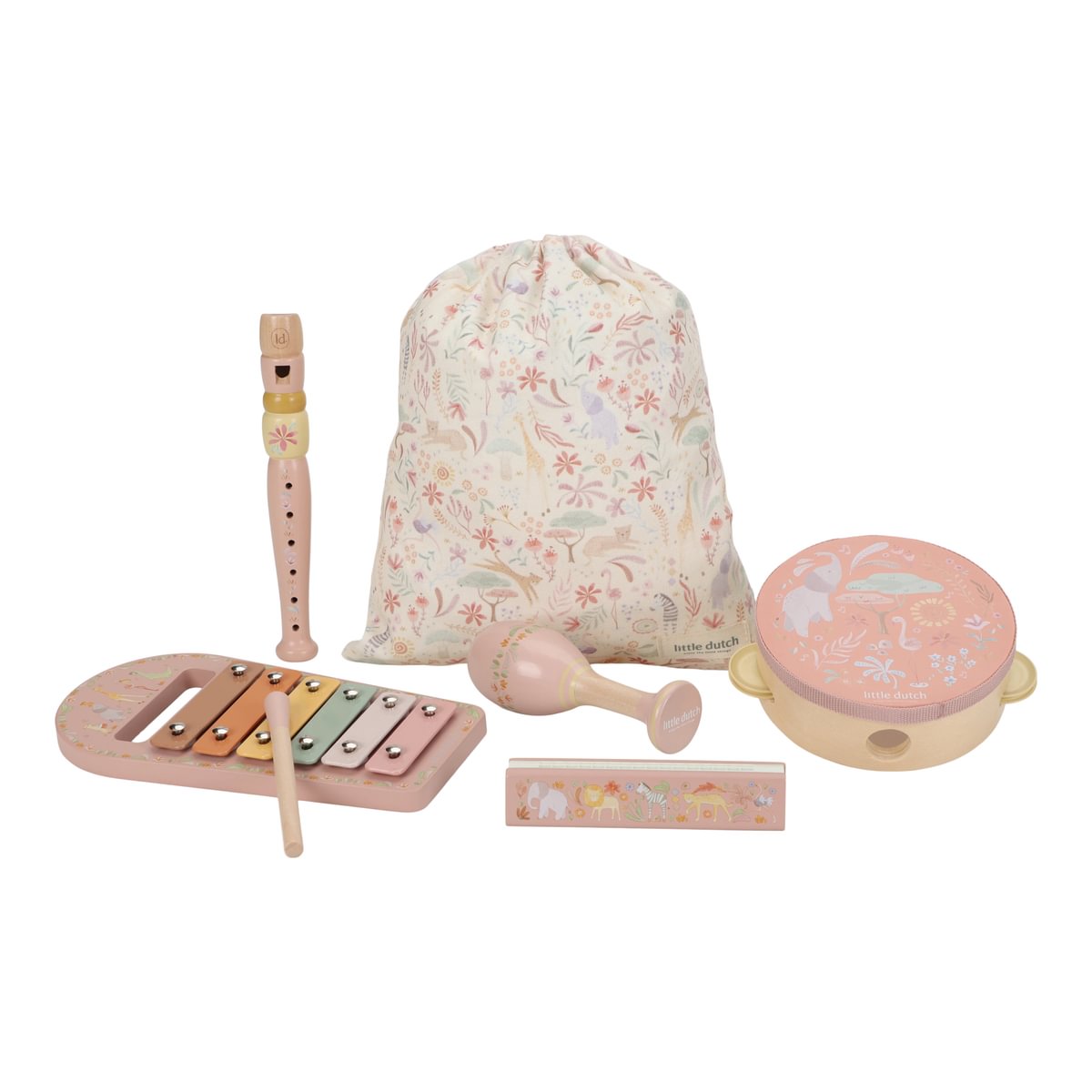 Little Dutch muusikariistade komplekt roosa Little Dutch muusikariistade komplekt roosa