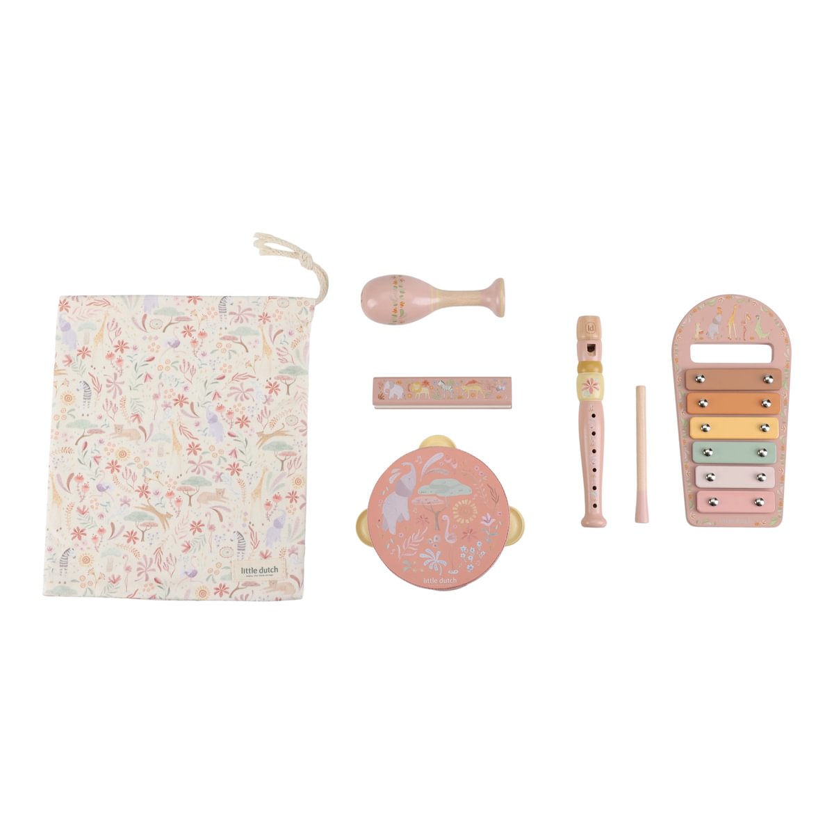 Little Dutch muusikariistade komplekt roosa Little Dutch muusikariistade komplekt roosa